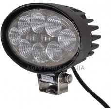 LED darbo žibintas ovalus 1200lm, 12/24V, 65x120mm, 8 LED Hella 1GA357001001