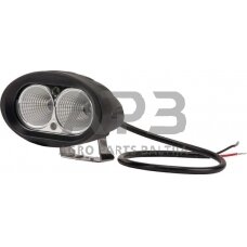 LED darbo žibintas ovalus 20W, 1800lm, 10/30V, 96x72x79mm, 2 LED gopart LA15005