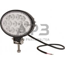 LED darbo žibintas ovalus 39W, 3510lm, 10/30V, 144x69.4x98mm, 13 LED LA10039