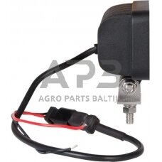 LED darbo žibintas stačiakampis 12W, 1136lm, 9/36V, 69x128mm, 8 LED LA10095