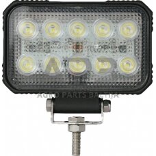 LED darbo žibintas stačiakampis 15W, 1900lm, 10/30V, 150x37x100mm, 10 LED, LA10022