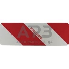 Lentelė su atšvaitu 423x141mm Mazon WB5037671