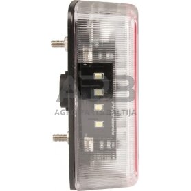 LED priekabos žibintas 1W, 12V, 106x100x98mm, 5 kontaktų, 18 LED, gopart LA99200GP 3