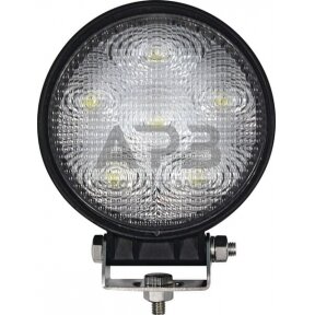 LED darbo žibintas apvalus 18W, 1440lm, 10/30V, Ø 110mm, 6 LED gopart LA15029