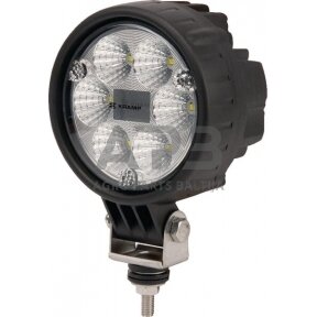LED darbo žibintas apvalus 24W, 1500lm, 10/30V, Ø 117mm 6 LED LA10007