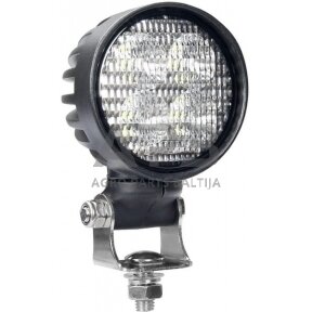 LED darbo žibintas apvalus 40W, 4000lm, 10/30 V, 84x126x71.8mm, 4 LED, LA10551SP