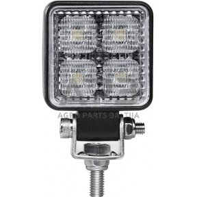 LED darbo žibintas kvadratinis 12W, 1200lm, 12/24V, 53.7x75.5x32.3mm 8 LED LA10605