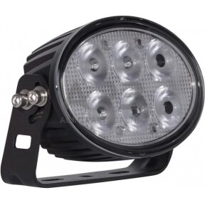 LED darbo žibintas ovalus 60W, 6000lm, 12-60V, 154x105x70mm LA10525