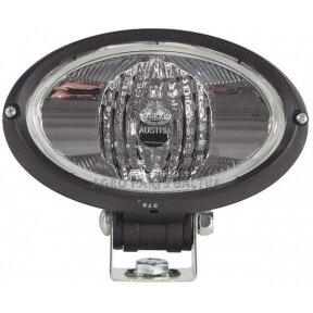 LED darbo žibintas ovalus Halogen, 55/70W, 12/24V, 160x78x128mm Hella 1GA996361501