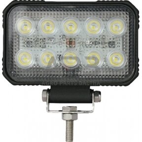 LED darbo žibintas stačiakampis 15W, 1900lm, 10/30V, 150x37x100mm, 10 LED, LA10022