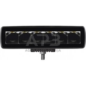LED darbo žibintas stačiakampis 30W, 2880lm, 12/24V, 157x49.7x60mm 6 LED LA10609