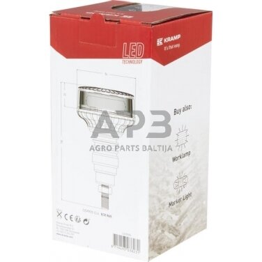 LED oranžinis švyturėlis LA20083 2 LED oranžinis švyturėlis LA20083 2