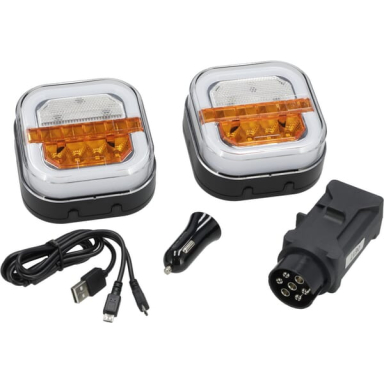 LED bevielis priekabos žibintų komplektas 12V, 24V LA60040FR