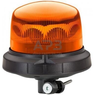 LED oranžinis švyturėlis 10W, 12/24V, Ø 165mm x 125mm, 16 LED's, Hella 2XD013979011 4 LED oranžinis švyturėlis 10W, 12/24V, Ø 165mm x 125mm, 16 LED's, Hella 2XD013979011 4