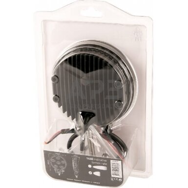 LED darbo žibintas apvalus 18W, 1440lm, 10/30V, Ø 110mm, 6 LED gopart LA15029 2
