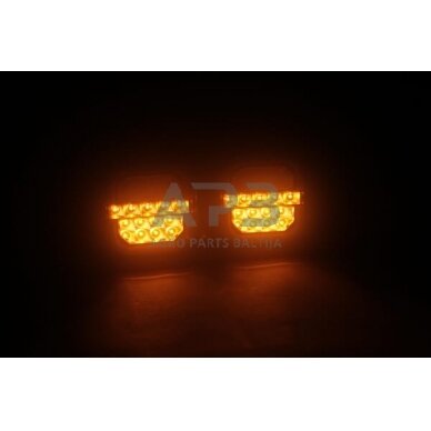 LED bevielis priekabos žibintų komplektas 12V, 24V LA60040FR 2