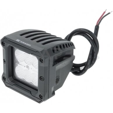 LED darbo žibintas kvadratinis 18W, 1620lm, 10-30V, 85x76x81mm, LA10092