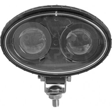 LED darbo žibintas ovalus 10W, 250lm, 10-80V, 2 LED LA10601 3
