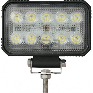 LED darbo žibintas stačiakampis 15W, 1900lm, 10/30V, 150x37x100mm, 10 LED LA10021