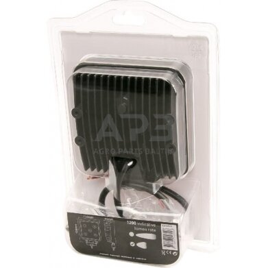 LED darbo žibintas kvadratinis 15W, 900lm, 10/30V, 128x45x110mm, 5 LED gopart LA15021 2 LED darbo žibintas kvadratinis 15W, 900lm, 10/30V, 128x45x110mm, 5 LED gopart LA15021 2