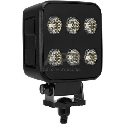 LED darbo žibintas kvadratinis 60W, 6600lm, 12/24V, 92x109.5x51.1mm 12 LED LA10830 2 LED darbo žibintas kvadratinis 60W, 6600lm, 12/24V, 92x109.5x51.1mm 12 LED LA10830 2