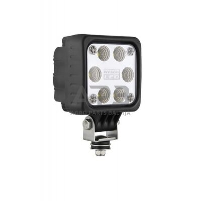 LED darbo žibintas kvadratinis 22W, 1500lm, 12/24V, 100x146mm, 6 LED Wesem 1400147400 LED darbo žibintas kvadratinis 22W, 1500lm, 12/24V, 100x146mm, 6 LED Wesem 1400147400