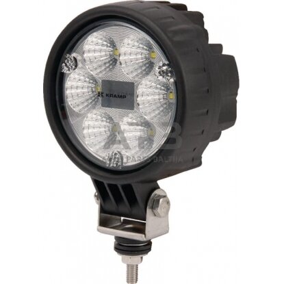 LED darbo žibintas apvalus 29W, 2500lm, 10/30V, Ø 117mm 6 LED LA10003 LED darbo žibintas apvalus 29W, 2500lm, 10/30V, Ø 117mm 6 LED LA10003