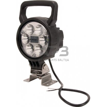 LED darbo žibintas apvalus 25W, 2000lm, 10/30V, Ø 117mm, 6 LED LA10016 LED darbo žibintas apvalus 25W, 2000lm, 10/30V, Ø 117mm, 6 LED LA10016