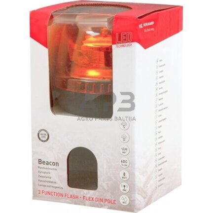 LED oranžinis švyturėlis LA20027 1 LED oranžinis švyturėlis LA20027 1