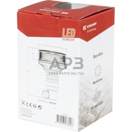 LED oranžinis švyturėlis LA20080 2