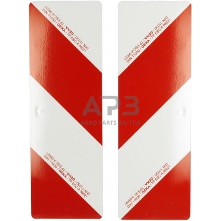 Lentelė su atšvaitu Geka 423x141 mm K1K2 1 Lentelė su atšvaitu Geka 423x141 mm K1K2 1