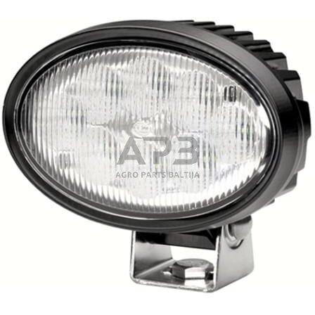 LED darbo žibintas ovalus 25W, 1500lm, 12/24V, 153x74x129mm 8 LED, Hella 1GA996661001 5