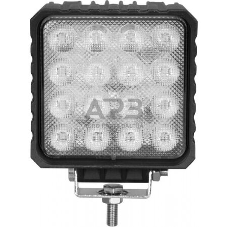 LED darbo žibintas kvadratinis 48W, 3840lm, 10/30V, 159x54.5x112mm, 16 LED LA10047 3 LED darbo žibintas kvadratinis 48W, 3840lm, 10/30V, 159x54.5x112mm, 16 LED LA10047 3