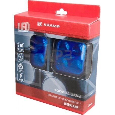 LED darbo žibintai purkštuvams du vienetai 9W, 1000lm, 10/30V, 133x39x90mm 4 LED LA10001 3 LED darbo žibintai purkštuvams du vienetai 9W, 1000lm, 10/30V, 133x39x90mm 4 LED LA10001 3