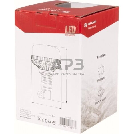 LED oranžinis švyturėlis LA20028 2 LED oranžinis švyturėlis LA20028 2