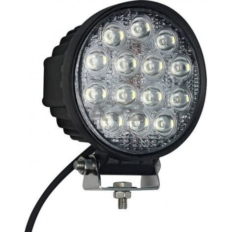 LED darbo žibintas apvalus 42W, 3360lm, 10/30V, Ø 117mm, 14 LED gopart LA15027 LED darbo žibintas apvalus 42W, 3360lm, 10/30V, Ø 117mm, 14 LED gopart LA15027