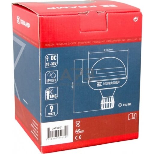 LED oranžinis švyturėlis LA20001 2 LED oranžinis švyturėlis LA20001 2