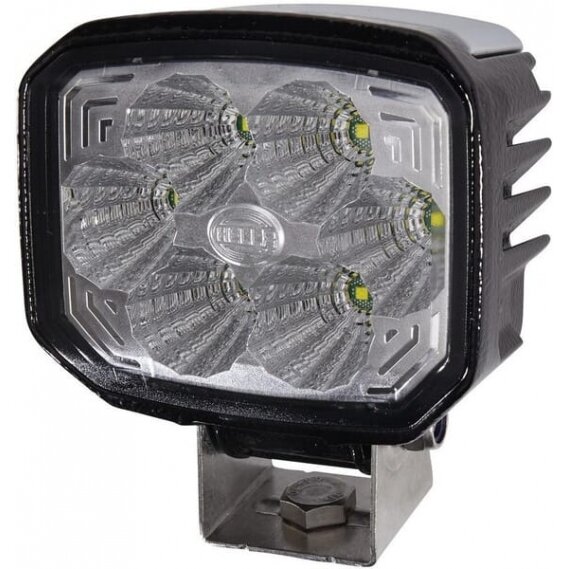 LED darbo žibintas kvadratinis 22W, 1300lm, 12/24V, 112x62x129mm 6 LED Hella 1GA996288001 LED darbo žibintas kvadratinis 22W, 1300lm, 12/24V, 112x62x129mm 6 LED Hella 1GA996288001
