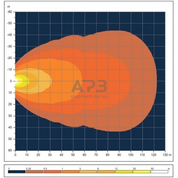 LED darbo žibintas kvadratinis 67W, 5600lm, 111x82.5x99mm 20 LED, LA10410 1 LED darbo žibintas kvadratinis 67W, 5600lm, 111x82.5x99mm 20 LED, LA10410 1