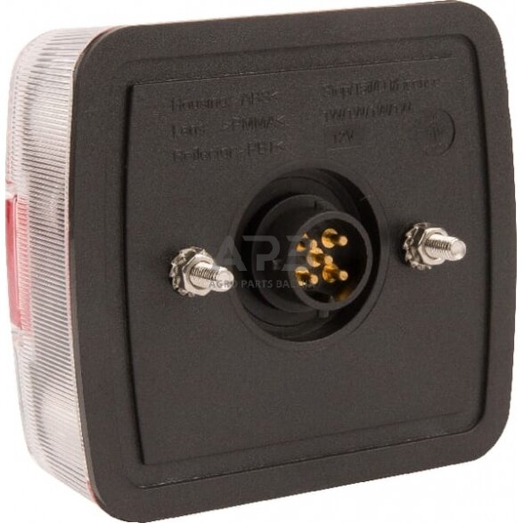 LED priekabos žibintas 1W, 12V, 106x100x98mm, 5 kontaktų, 18 LED, gopart LA99200GP 2 LED priekabos žibintas 1W, 12V, 106x100x98mm, 5 kontaktų, 18 LED, gopart LA99200GP 2