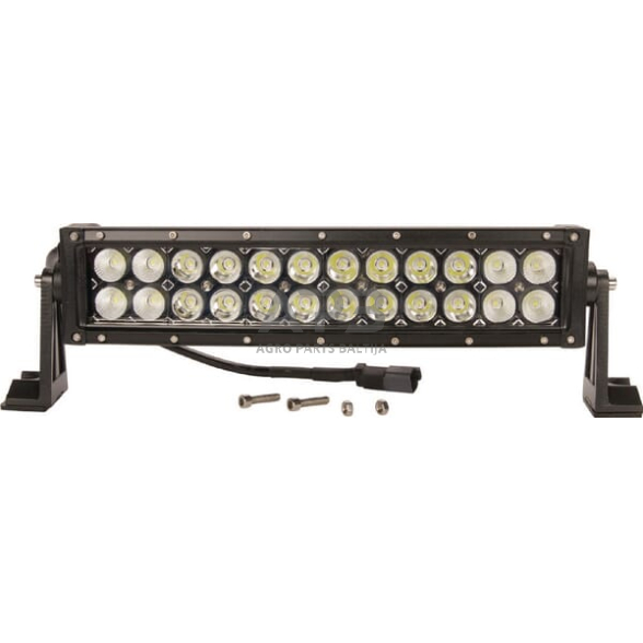 LED Bar žibintas 72W, 6120lm, 12/24V, balta, 351.6x79.5mm, 24 LED LA10308 LED Bar žibintas 72W, 6120lm, 12/24V, balta, 351.6x79.5mm, 24 LED LA10308