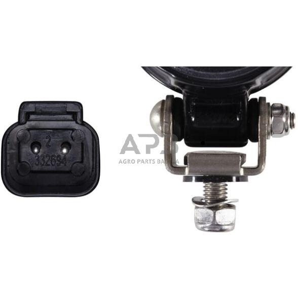 LED darbo žibintas apvalus 15W, 800lm, 9/12/24/33/50V, 82x88mm 1 LED, Hella 1G0995050001 4 LED darbo žibintas apvalus 15W, 800lm, 9/12/24/33/50V, 82x88mm 1 LED, Hella 1G0995050001 4