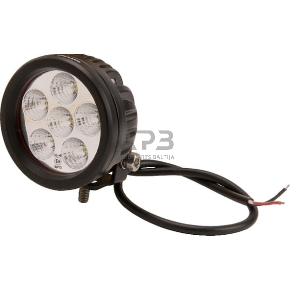 LED darbo žibintas apvalus 18W, 1440lm, 10/30V, Ø 89mm, 6 LED LA10081 LED darbo žibintas apvalus 18W, 1440lm, 10/30V, Ø 89mm, 6 LED LA10081