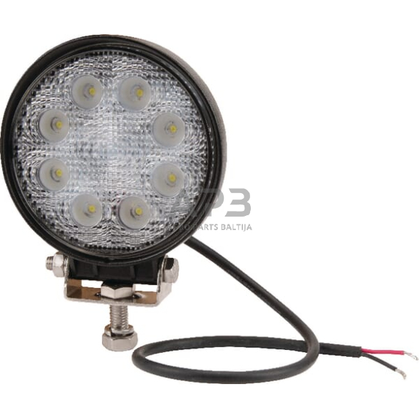 LED darbo žibintas apvalus 24W, 1920lm, 10/30V, Ø 110mm, 8 LED LA10025 LED darbo žibintas apvalus 24W, 1920lm, 10/30V, Ø 110mm, 8 LED LA10025