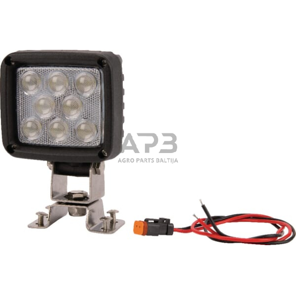 LED darbo žibintas kvadratinis 24W, 1920lm, 95x84x105mm 8 LED LA10088 LED darbo žibintas kvadratinis 24W, 1920lm, 95x84x105mm 8 LED LA10088