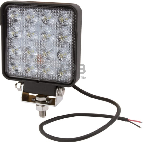 LED darbo žibintas kvadratinis 25W, 3040lm, 10/30V, 108x48x108mm, 16 LED LA10023 LED darbo žibintas kvadratinis 25W, 3040lm, 10/30V, 108x48x108mm, 16 LED LA10023