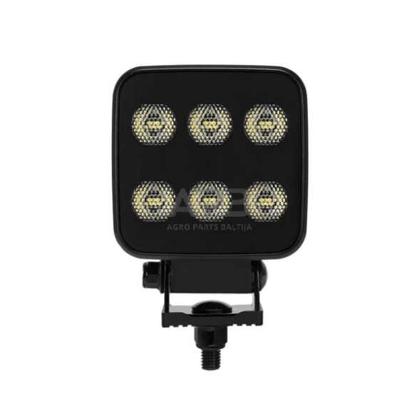 LED darbo žibintas kvadratinis 60W, 6600lm, 12/24V, 92x109.5x51.1mm 12 LED LA10830 1 LED darbo žibintas kvadratinis 60W, 6600lm, 12/24V, 92x109.5x51.1mm 12 LED LA10830 1