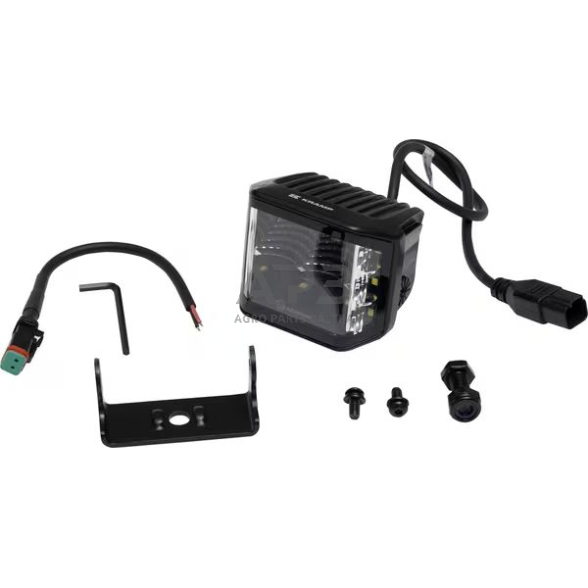 LED darbo žibintas kvadratinis 70W, 5060lm, 12/24V, 53.7x75.5x32.3mm 10 LED LA10613 LED darbo žibintas kvadratinis 70W, 5060lm, 12/24V, 53.7x75.5x32.3mm 10 LED LA10613