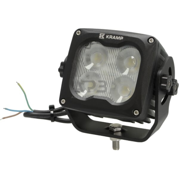 LED darbo žibintas kvadratinis 70W, 6000lm, 10/45V, 120x110x72mm, 4 LED LA104041