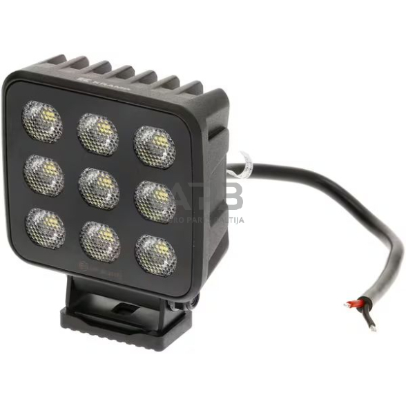 LED darbo žibintas kvadratinis 90W, 6800lm, 12/24V, 108x120.7x52.7mm 18 LED LA10833 LED darbo žibintas kvadratinis 90W, 6800lm, 12/24V, 108x120.7x52.7mm 18 LED LA10833
